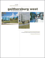 Gaithersburg West Master Plan report cover