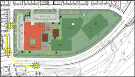 Clarksburg Village Elementary School Site Map