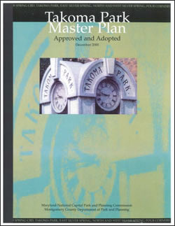 Takoma Park Master Plan cover