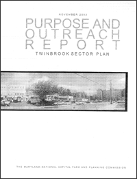 Twinbrook Purpose and Outreach Report Cover