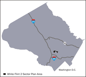 White Flint Sector Plan Area map