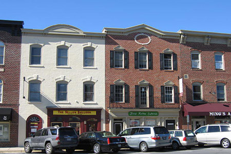 Mixed-use areas accommodate a variety of activities at different times of day and night, creating more active streetscapes.