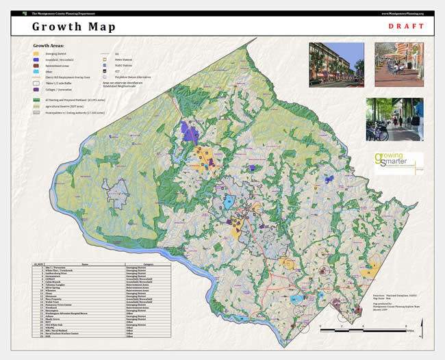 Growth Policy map