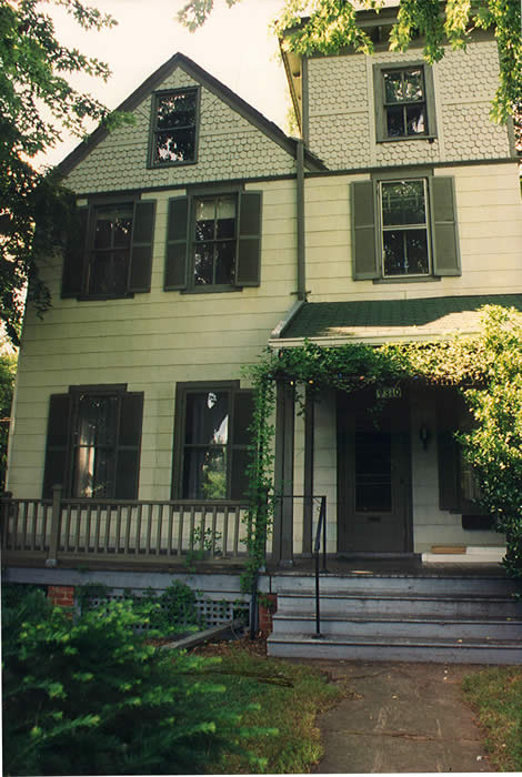 9310 Brookevile Road Linden Front in 1980s