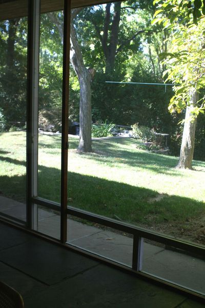 Interior view from the Seymour Krieger house