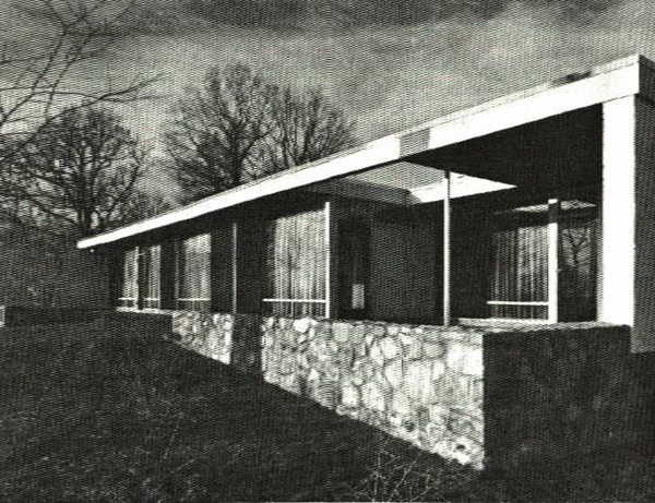 Seymour Krieger House in the AIA Guide to Architecture of Washington DC, 1965