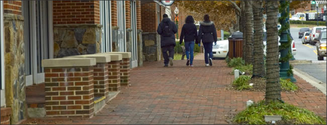 People walking on the street