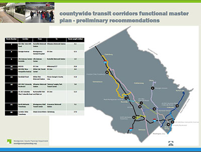 Preliminary Recommendations on BRT Routes