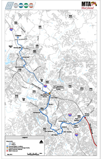 CCT route map