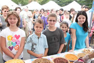 Children at the Farm Market