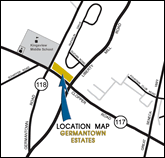 Germantown Estates Location Map