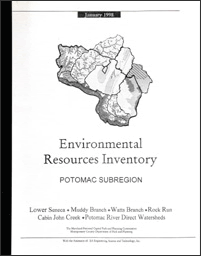 Environmental Resources Inventory Potomac Subregion (cover)