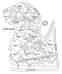 Site plan of the Potomac Overlook neighborhood