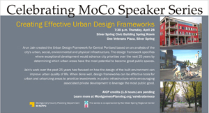 Creating Effective Urban Design Frameworks promotional card