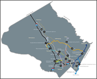 Bus Rapid Transit Study Map